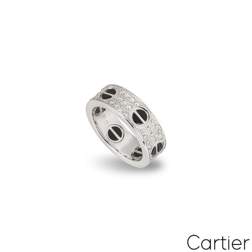 Cartier white gold - diamond, &
