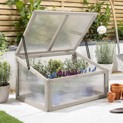 Christow raised bed cold frame - bed,