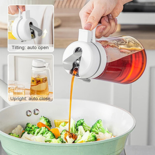 1pcs glass olive oil dispenser - 1pcs,