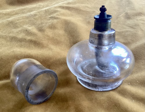 Nice vintage glass spirit - a,