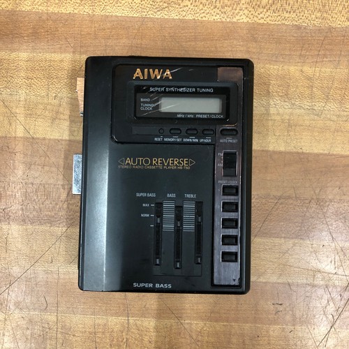 Vtg aiwa t50 cassette - aiwa, hs-t50