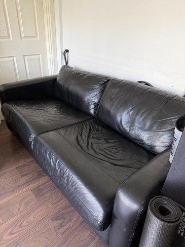 Leather chesterfield seater - chesterfield, 2