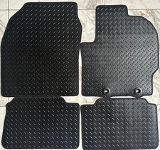 Tailored Rubber Car Floor Mats For Toyota Yaris Hybrid & Cross 2020+ Heavy Duty
