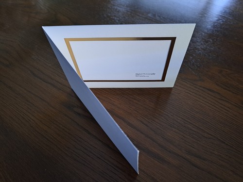 Pack white card photo - of,