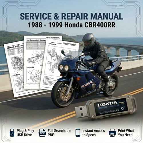 Honda cbr400rr 1988 1999 - 1988,