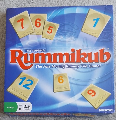 Pressman rummikub fast - rummikub, moving