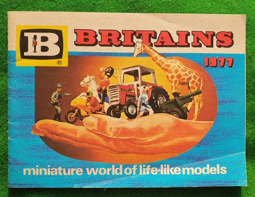 Britains toys catalogue 1977 - britains,