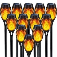 Flickering Flame Effect Solar