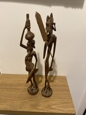 Vintage Wooden Hand Calved