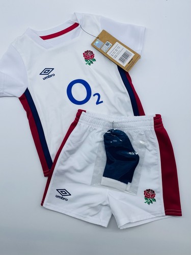 England rugby kit baby suit - england,