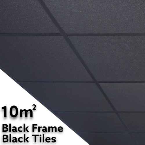 Square meter black - 10,