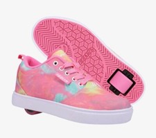 🌟Genuine Heelys Pro 2.0 Prints *Tie-Dye Pink/White/Pink*🌟