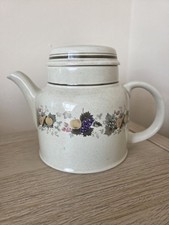 Royal Doulton Harvest Garland (Lambethware) large teapot. 