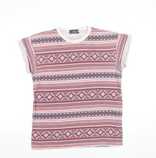 Topman Men's Red Aztec