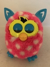 Furby Boom Pink White Polka