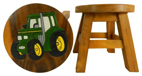 Childs childrens wooden stool - childs,