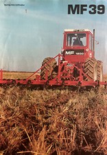 Massey Ferguson 39 spring tine Cultivator Leaflet