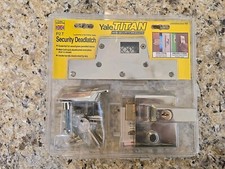 NEW Yale Double Locking Nightlatch Brass Finish High Security 2814-117