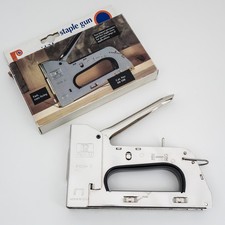 Rawlplug Rapid 34 Staple Gun Heavy Duty Tacker 140 Staples