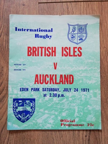 Auckland british lions 1971 - v,