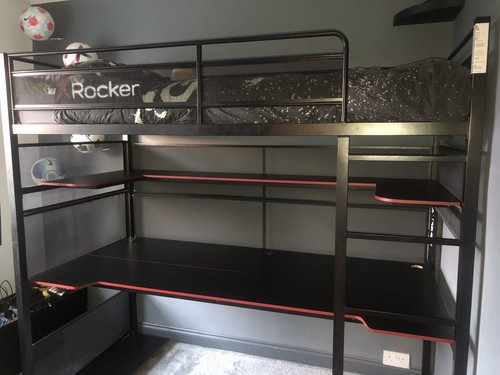 Rocker high sleeper bunk bed - x,
