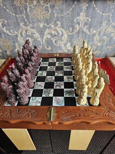 Antique asian chinese chess - asian,