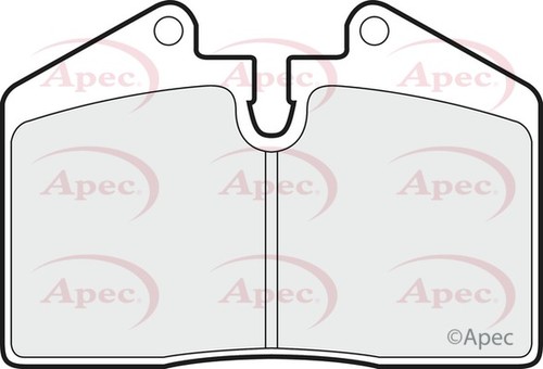 Apec pad660 front rear brake - apec,