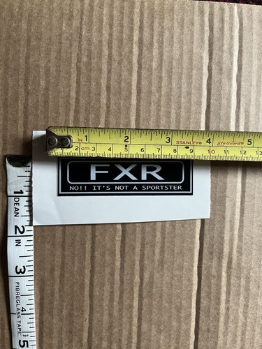 Fxr harley davidson decal - fxr,