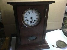 Ollivant Botsford Miniature Mantle Clock  Paris & Manchester 