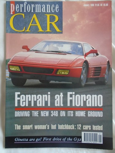 Performance car jan 1990 - car,