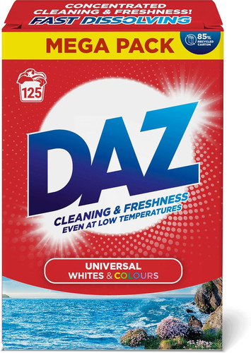 Daz washing powder 125 washes - 125,