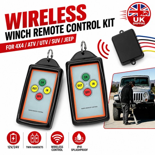 Twin handset winch remote - twin,