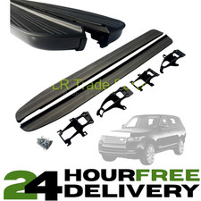 FITS RANGE ROVER SPORT L494 (2014+) BLACK SIDE STEPS RUNNING BOARDS
