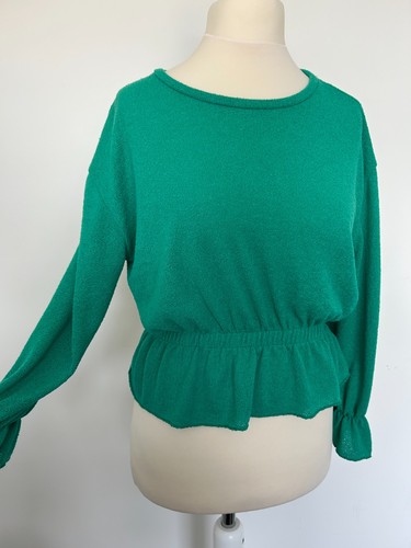 Zara emerald green knit - green,