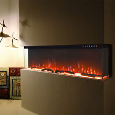 Electric Fireplace 3 Sided