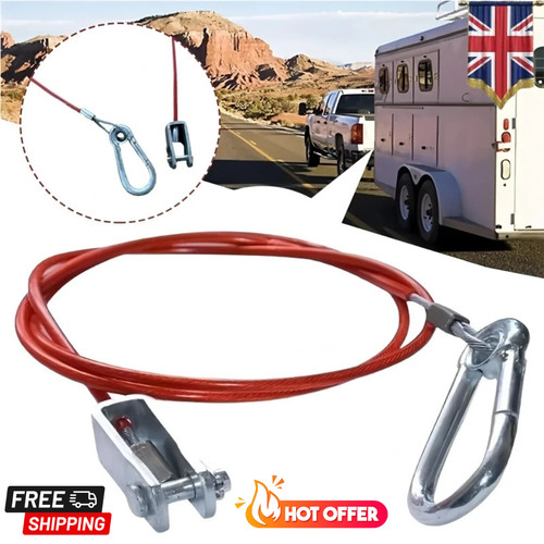 Caravan breakaway safety cable - caravan,