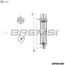 FUEL FILTER FE0051 FOR ALPINA BMW 3/E91/E90/Convertible/E92 N47D/M47D20 2.0L D3