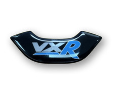 Vauxhall VXR (Blue) Sticker 55mm HIGH GLOSS DOMED GEL Corsa 'E' Steering Wheel