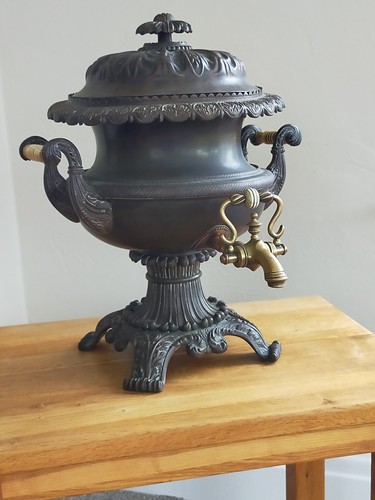 Samovar brass and - samovar, tea