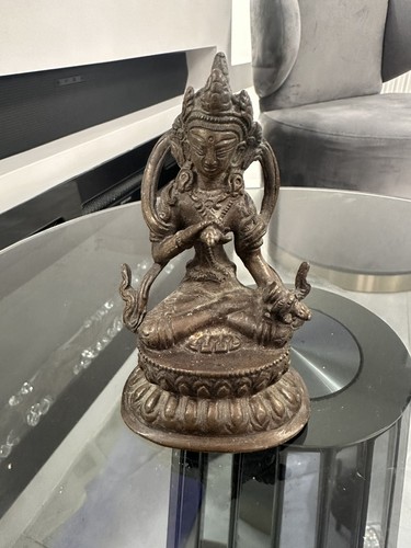 Unusual antique bronze tibetan - unusual,