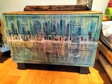 Vintage Chest of Drawers Hand