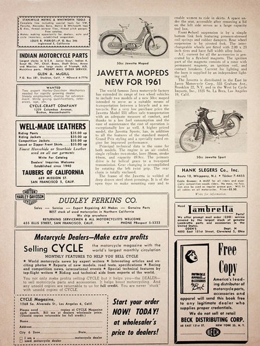 1961 jawa jawetta - 1961,