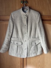 Fabulous Dubarry Women's Jacket 100% Irish Linen Fully Lined