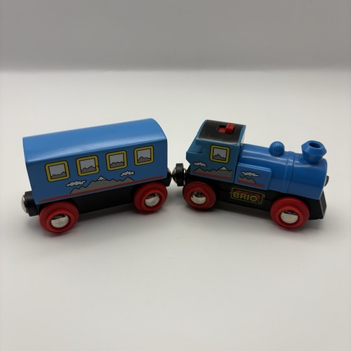 Wooden train track brio - brio, blue
