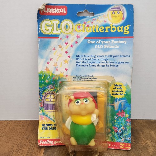 1985 playskool glow clutterbug - glow,