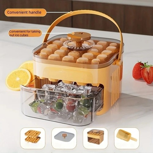 Portable ice maker - ice,