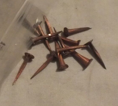 Copper tacks 19mm bag of - 19mm,