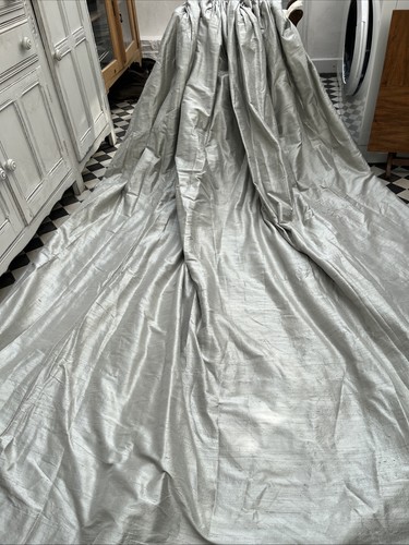 Pure dupion silk curtains - pure,