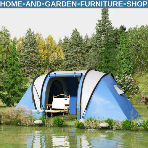 Camping tent with bedroom - camping, 2