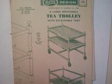 hobbies design tea trolley no 3088 toy p